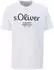 s.Oliver Basic T-Shirt 4er-Pack Rundhals weiß/türkis/schwarz