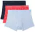 Calvin Klein Trunk 3 PK navy/hellblau/himbeer