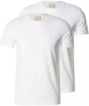 Calvin Klein SS Stretch Cotton Slim Tee 2 Pack Slim Fit (49539147) bright white