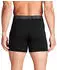Under Armour Performance Cotton Boxer Briefs Solid 6 in Stretch 3-Pack (1383889-001) schwarz