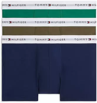 Tommy Hilfiger 3p UM0UM03889 Trunk navy/gr&uuml;n/khaki/wei&szlig;