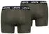 Levi's Boxershorts mit Logoprint 2er Pack khaki