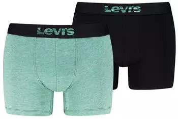 Levi's Boxershorts 2-pack (93337702) gr&uuml;n/schwarz