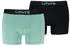 Levi's Boxershorts 2-pack (93337702) grün/schwarz