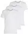 Calvin Klein Unterhemd Normale Passform 3er Pack (LV00NB4185) weiß