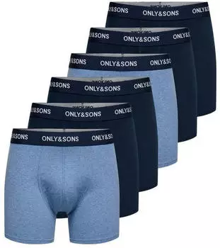 Only & Sons ONSFITZ Trunk 3-Pack (13538132) nachtblau/opal/wei&szlig;