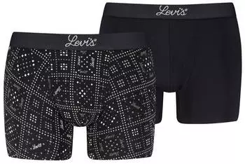 Levi's Bandana AOP Boxer Brief 2P (2-pack) schwarz combo