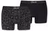 Levi's Bandana AOP Boxer Brief 2P (2-pack) schwarz combo