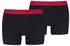 Levi's Twill WB Boxer Brief 2P (2er-Pack) (16801425) schwarz/rot