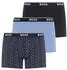 Hugo Boss 3-Pack BoxerBr Power Des (50554438) marine/brown