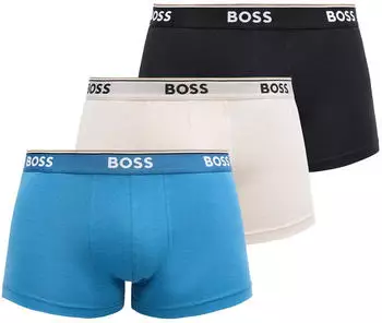 Hugo Boss Power Boxershorts 3-Pack (50554693-962) cream/royal blue/black/white