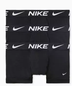Nike Trunks mit elastischem Logo-Bund im 3er-Pack (KE1156) black
