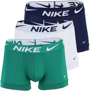 Nike Essential Microfibre Trunk 3-Pack (0000KE1156) green sea