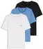 HUGO 3-Pack T-Shirt (50532811) creme/hellblau/knallrot