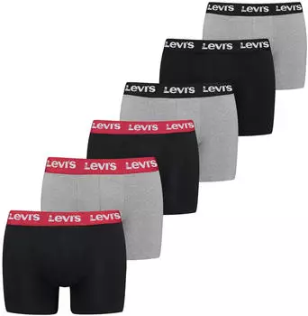 Levi's Repeat Logo Boxer Brief (701238595) schwarz/grau
