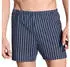 Calida Natural Benefit Web-Boxershorts 4er-Pack weiß/dunkelblau