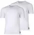 Emporio Armani Essential Logolabel T-Shirt 2er Pack (EM000391-AF25033-U0002) weiß