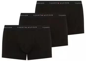 Tommy Hilfiger 3P Trunk WB Boxer Shorts 3-Pack (UM0UM03890) schwarz