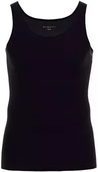 Bugatti Rimini Tank Top 2er Pack (50243) schwarz-dunkel-uni