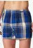Schiesser 2-Pack Boxershorts Webware blau gemustert Boxershorts Multipack (183638-908)
