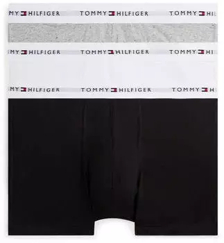 Tommy Hilfiger 3-Pack Boxer Shorts (UM0UM03752) grey heather/black/white