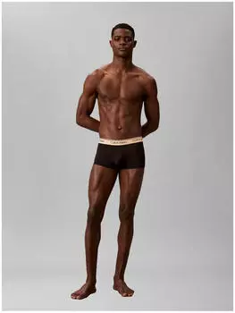 Calvin Klein 3-Pack Low Rise Trunk (LV00NB4409-3ZZ) black
