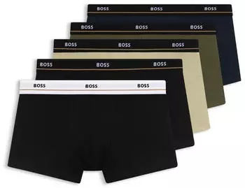 Hugo Boss Trunk 5P Essential Pack of 5 (50531660) oliv/dunkelblau/schwarz