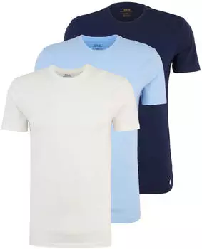 Polo Ralph Lauren 3-Pack T-Shirt (714830304) white/blue/blue