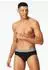 Schiesser Rio Slip (183216) schwarz/grau/blau