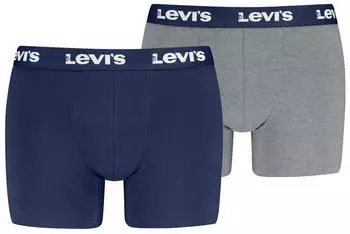 Levi's Repeat Logo Boxer Brief (84027104) blue/grey melange