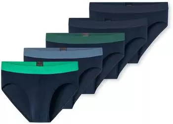 Schiesser Rio-Slips 5er-Pack mehrfarbig - 95/5 (183216-929)