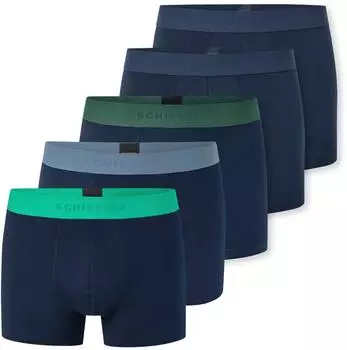 Schiesser Shorts 5er-Pack dunkelblau - 95/5 (183214-929)