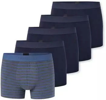 Schiesser Shorts 5er-Pack dunkelblau - 95/5 (183214-932)