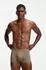 Hugo Boss Dreierpack eng anliegende Boxershorts aus Stretch-Gewebe - Style Trunk 3P Heather G 50567810 Grau / Blau / Beige