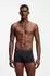 Hugo Boss Dreierpack eng anliegende Boxershorts aus Stretch-Gewebe - Style Trunk 3P Heather G 50567810 Grau / Blau / Beige