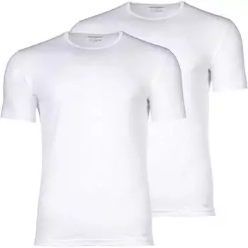 Emporio Armani T-Shirts 2er-Pack (EM000391) wei&szlig;
