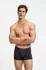 Hugo Boss Dreierpack Boxershorts aus Stretch-Baumwolle in Geschenkbox - Style Trunk 3P Gold Logo G 50570030 Schwarz