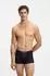 Hugo Boss Dreierpack Boxershorts aus Stretch-Baumwolle in Geschenkbox - Style Trunk 3P Gold Logo G 50570030 Schwarz