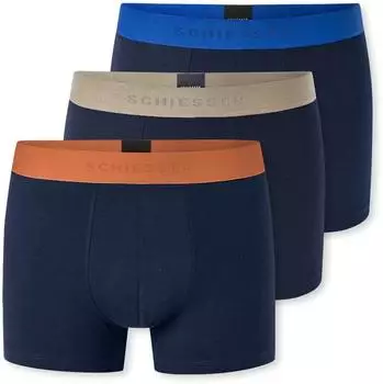 Schiesser 3-Pack Shorts Organic Cotton mehrfarbig 95/5 (180194-928)