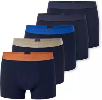 Schiesser 5-Pack 95/5 Shorts Organic Cotton (183214)