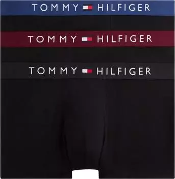 Tommy Hilfiger Boxershorts 3er Pack (UM0UM03908) schwarz/dunkelrot/dunkelblau