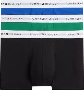 Tommy Hilfiger 3-Pack Signature Repeat Logo Waistband Trunks (UM0UM03889-0WF)