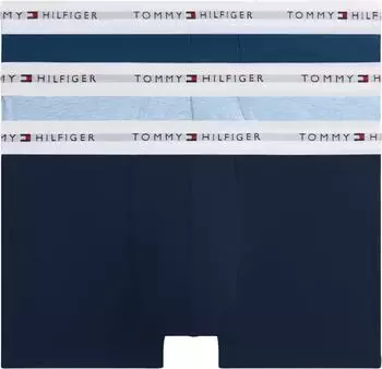 Tommy Hilfiger 3-Pack Signature Repeat Logo Waistband Trunks (UM0UM03889-0WJ)