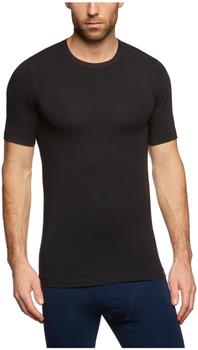 Schiesser Shirt Kurzarm Rundhals (205430) schwarz