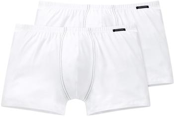 Schiesser Shorts Essentials 2er-Pack weiß (205222-100)