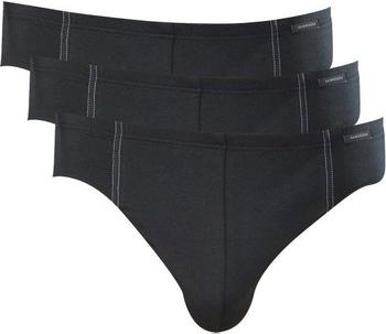 Schiesser Supermini Essentials 3er-Pack schwarz (205221-000)