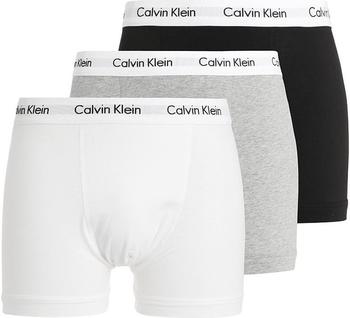 Calvin Klein 3-Pack Shorts - Cotton Stretch black/white/grey heather (U2662G-998)