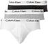 Calvin Klein 3er-Pack Hüft-Slips -Cotton Stretch grau/weiß/schwarz (U2661G-998)