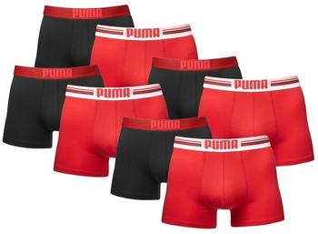 Puma 2-Pack Placed Logo Boxershorts red/black (651003001-072)