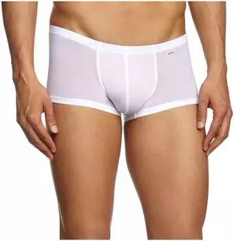Olaf Benz Minipants Gummibund mit Logo-Aufnäher weiß